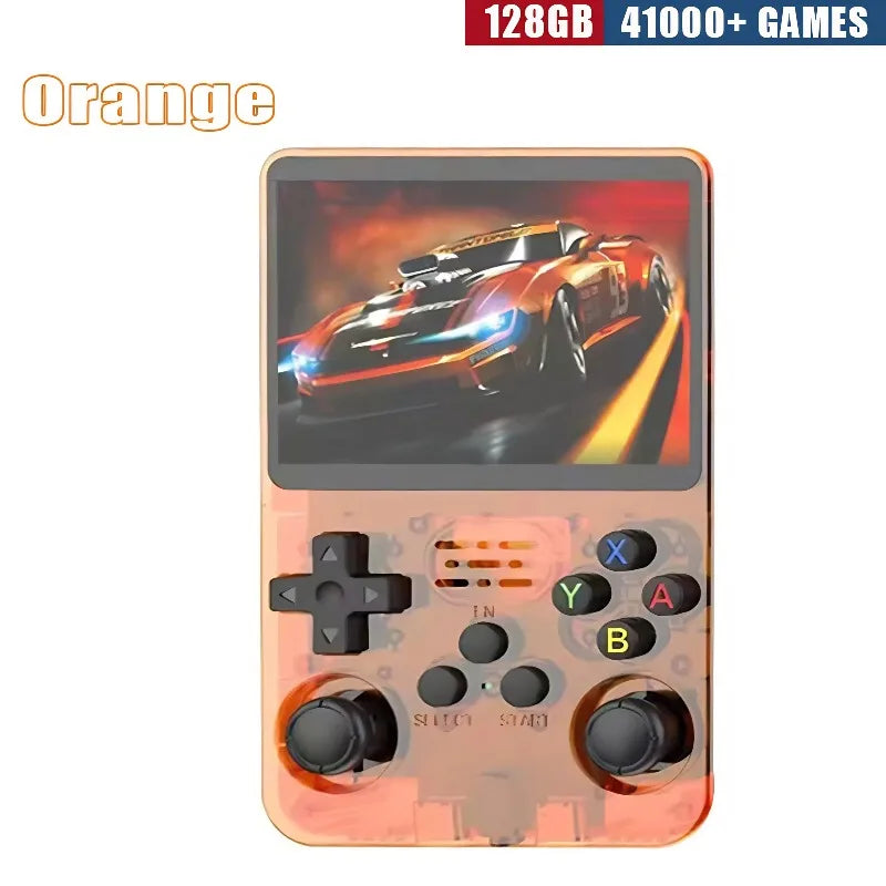 Consola Retro Portátil R36S – Pantalla IPS 3.5", 64GB/128GB/256GB, +15.000 Juegos