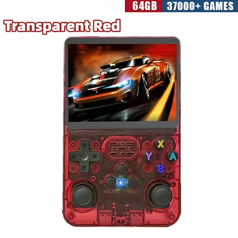 Consola Retro Portátil R36S – Pantalla IPS 3.5", 64GB/128GB/256GB, +15.000 Juegos