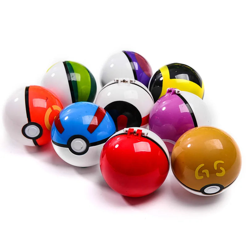 Poké Ball con Figura Pokémon – Master Ball + Mini Figura Coleccionable