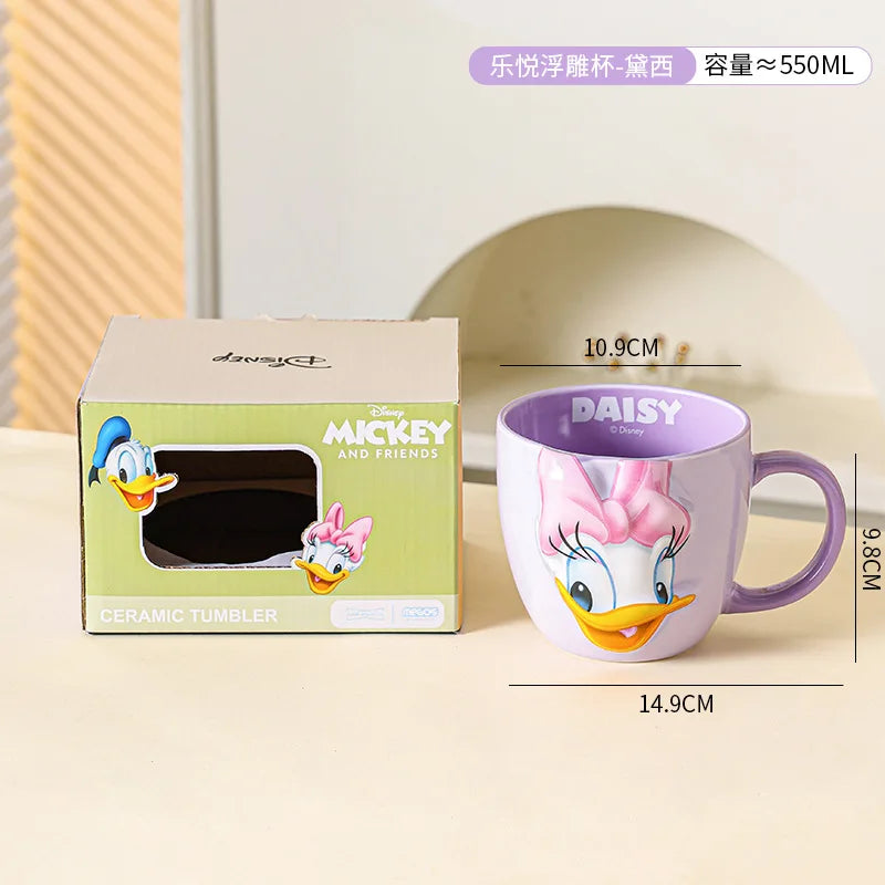 Taza 3D Mickey Mouse Disney – Cerámica con Asa | Regalo