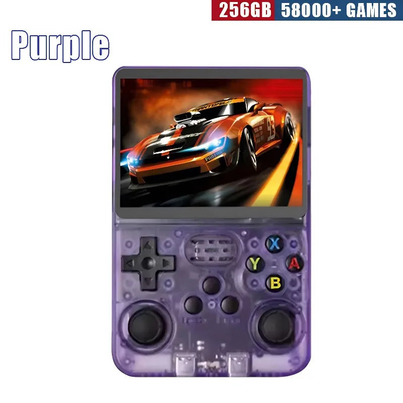 Consola Retro Portátil R36S – Pantalla IPS 3.5", 64GB/128GB/256GB, +15.000 Juegos