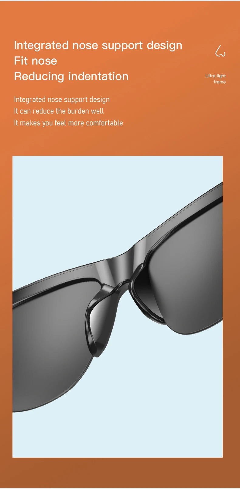 Lentes de Sol Inteligentes con Bluetooth 5.3 – Audífono, Llamadas y Protección UV