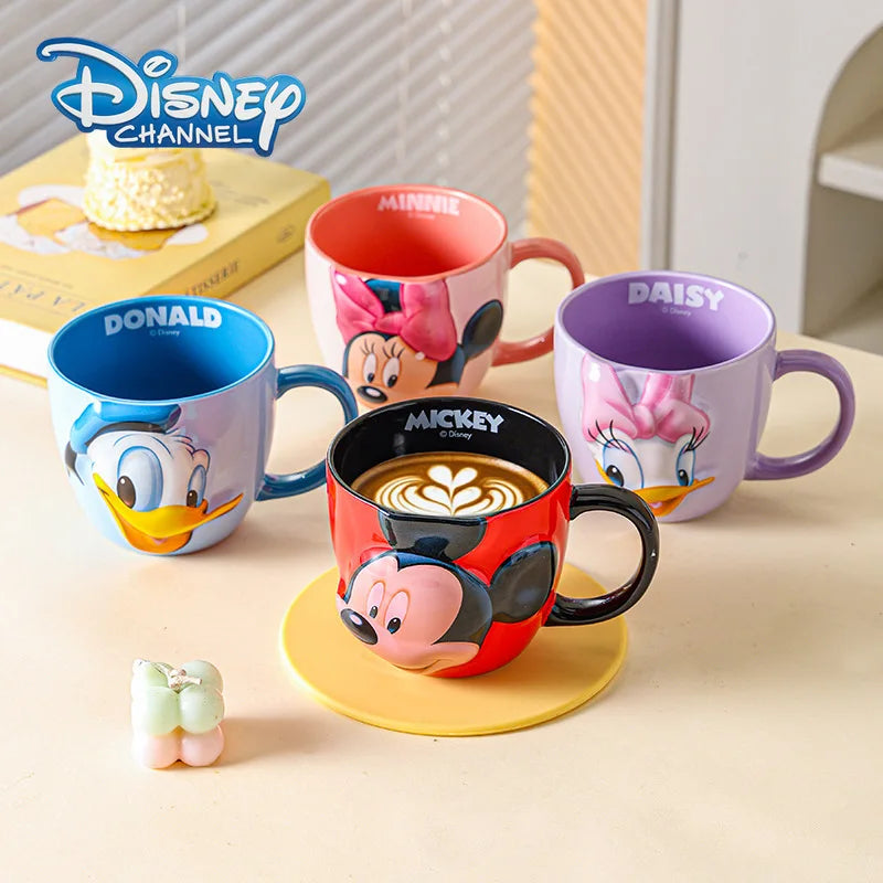 Taza 3D Mickey Mouse Disney – Cerámica con Asa | Regalo