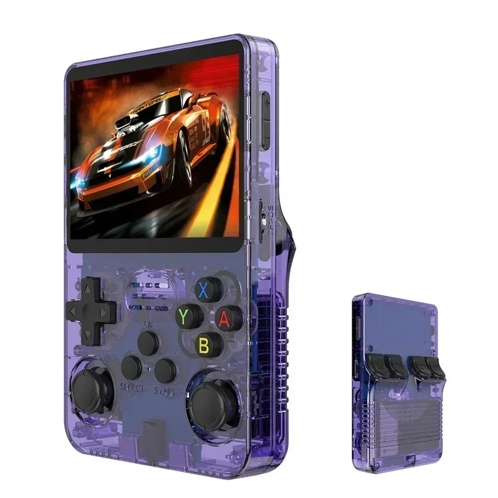 Consola Retro Portátil R36S – Pantalla IPS 3.5", 64GB/128GB/256GB, +15.000 Juegos