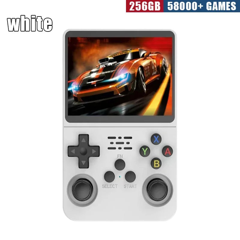Consola Retro Portátil R36S – Pantalla IPS 3.5", 64GB/128GB/256GB, +15.000 Juegos