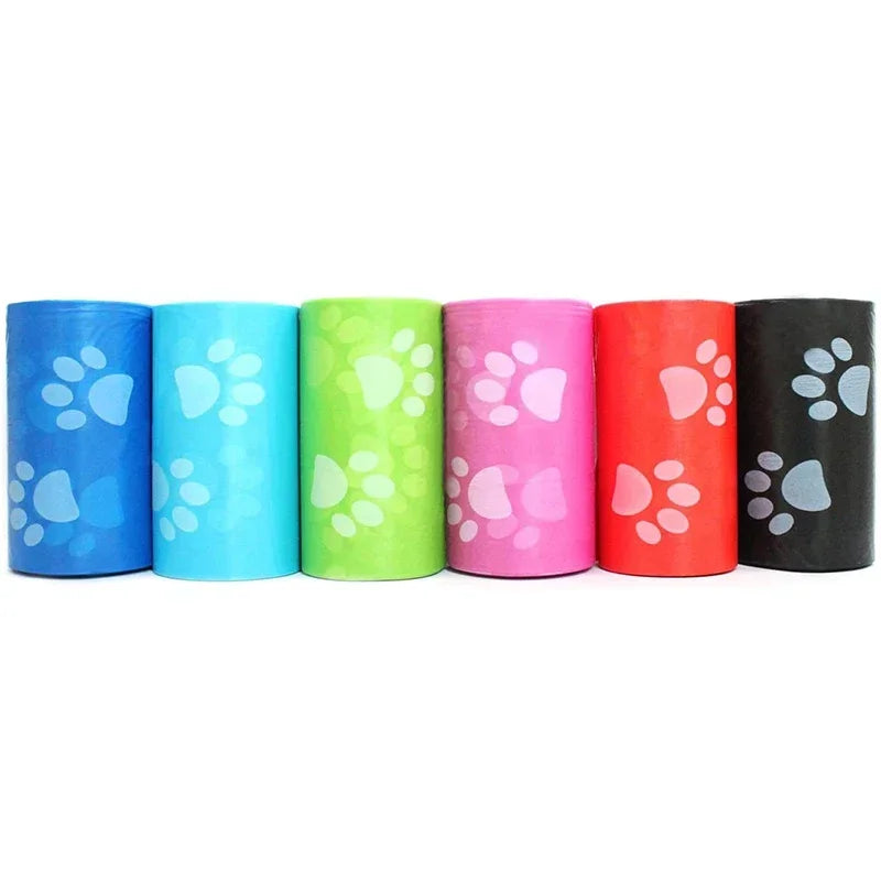 Bolsas para Excrementos de Perro – 15 Bolsas por Rollo | Suministros Mascotas
