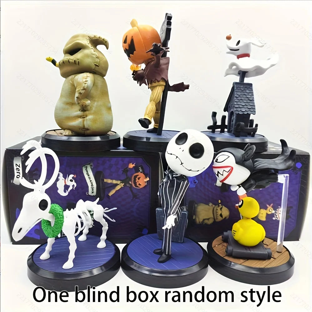 Figura Sorpresa Jack Skellington Halloween – 6 Estilos (Blind Box)