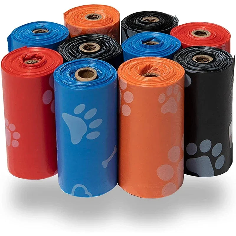 Bolsas para Excrementos de Perro – 15 Bolsas por Rollo | Suministros Mascotas