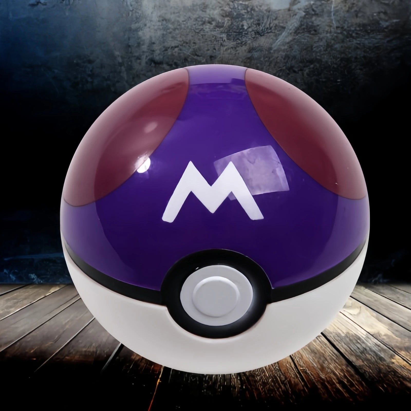 Poké Ball con Figura Pokémon – Master Ball + Mini Figura Coleccionable