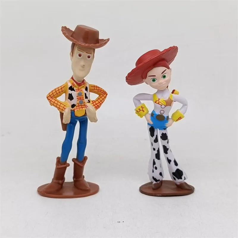 Set 10 Figuras de Acción Toy Story – Woody, Buzz, Jessie y más | Juguetes