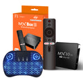 Android TV Box MX10 F1 – Android 13, 2GB RAM, 16GB, Wi-Fi 2.4G + Bluetooth 5.0