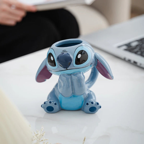 Taza Cerámica Stitch Disney – Lilo & Stitch | Café y Leche