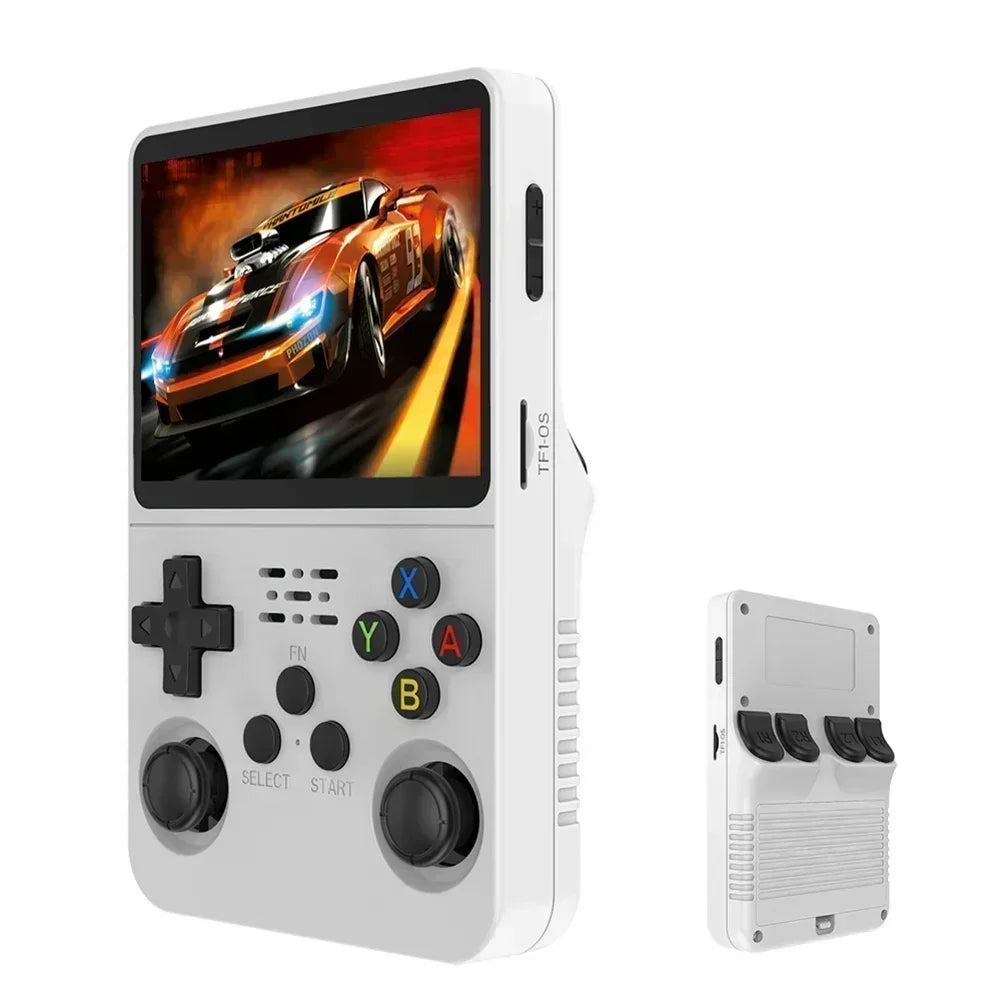 Consola Retro Portátil R36S – Pantalla IPS 3.5", 64GB/128GB/256GB, +15.000 Juegos