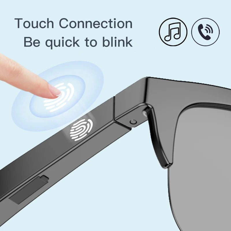Lentes de Sol Inteligentes con Bluetooth 5.3 – Audífono, Llamadas y Protección UV