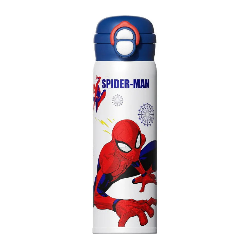 Termo Disney Mickey y Minnie | Botella Acero Inoxidable 500ml con Sorbete para Niños