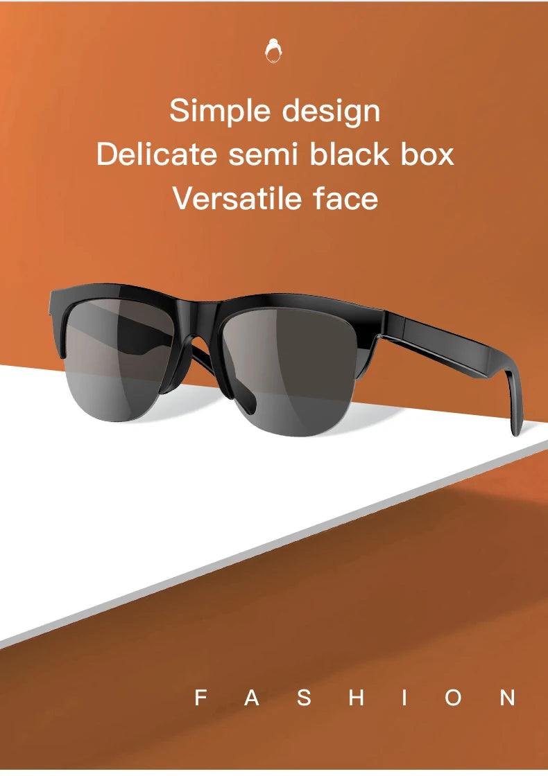 Lentes de Sol Inteligentes con Bluetooth 5.3 – Audífono, Llamadas y Protección UV