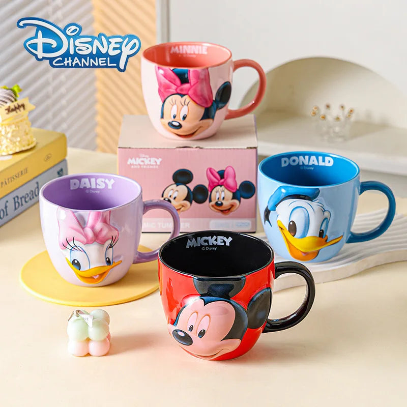 Taza 3D Mickey Mouse Disney – Cerámica con Asa | Regalo