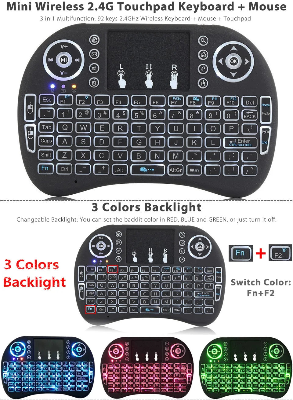 Android TV Box MX10 F1 – Android 13, 2GB RAM, 16GB, Wi-Fi 2.4G + Bluetooth 5.0