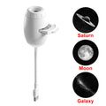 Proyector Luna Galaxia – Luz Nocturna 360°, USB, Decoración Habitación y Fotografía