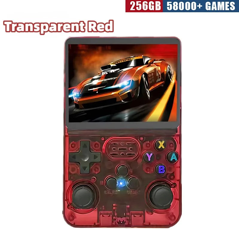 Consola Retro Portátil R36S – Pantalla IPS 3.5", 64GB/128GB/256GB, +15.000 Juegos