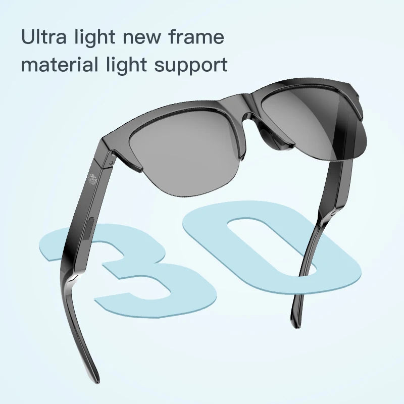 Lentes de Sol Inteligentes con Bluetooth 5.3 – Audífono, Llamadas y Protección UV